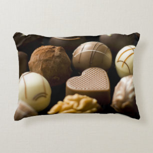 Delicious chocoladepralines accent kussen