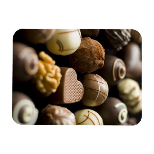 Delicious chocoladepralines magneet (Horizontaal)