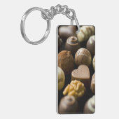 Delicious chocoladepralines sleutelhanger (Voorkant Links)