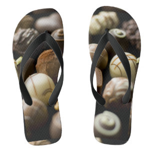 Delicious chocoladepralines teenslippers