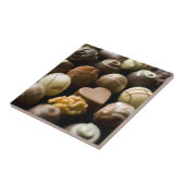 Delicious chocoladepralines tegeltje (Zijkant)