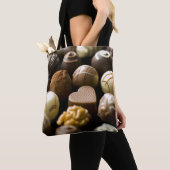 Delicious chocoladepralines tote bag (Dichtbij)