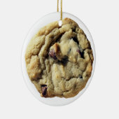 Delicious Chocolate Chip Cookie Keramisch Ornament (Rechts)