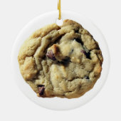 Delicious Chocolate Chip Cookie Keramisch Ornament (Achterkant)