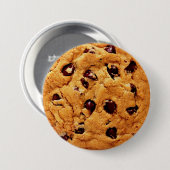 Delicious Chocolate Chip Tollhouse Cookie Ronde Button 7,6 Cm (Voorkant /achterkant)