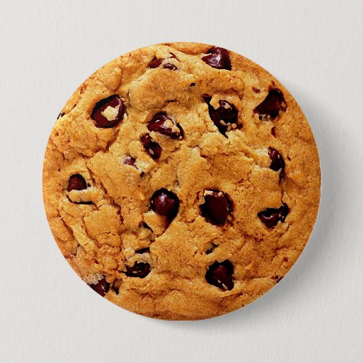 Delicious Chocolate Chip Tollhouse Cookie Ronde Button 7,6 Cm (Voorkant)
