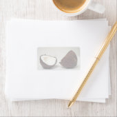 Delicious Coconut halves Etiket (Insitu)