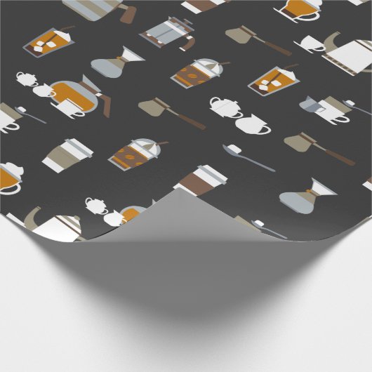 Delicious Coffee Drink Cadeaupapier (Hoek)