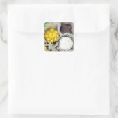 Delicious Cookies Vierkante Sticker (Tas)