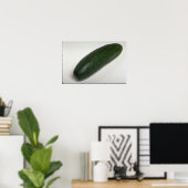 Delicious Cucumber Poster (Thuiskantoor)