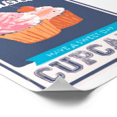 Delicious Cupcake Poster (Hoek)