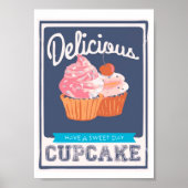Delicious Cupcake Poster (Voorkant)