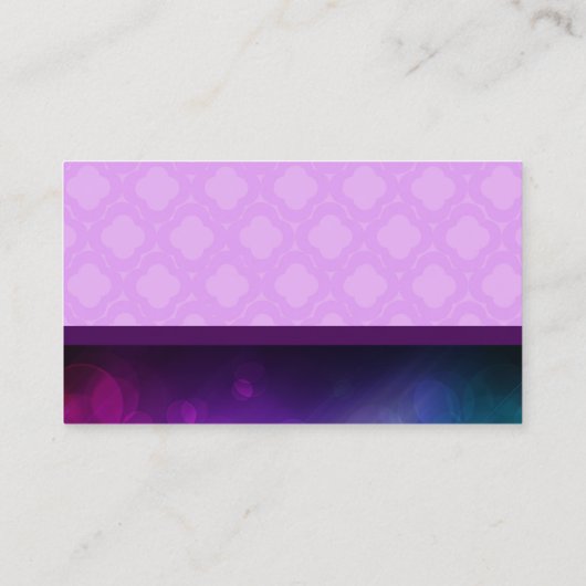 Delicious Cupcakes Visitekaartjes (Achterkant)