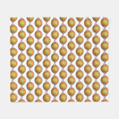 Delicious Daal Vegetarian Indian Red Lentil Dal Fleece Deken (Voorkant (Horizontaal))