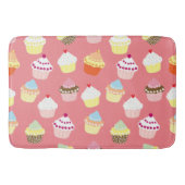 Delicious Decorated Birthday Cupcakes Badmat (Voorkant)