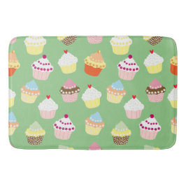 Delicious Decorated Birthday Cupcakes Badmat