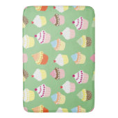 Delicious Decorated Birthday Cupcakes Badmat (Voorkant Verticaal)