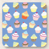 Delicious Decorated Birthday Cupcakes Bier Onderzetter (Voorkant)