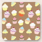 Delicious Decorated Birthday Cupcakes Bier Onderzetter (Voorkant)