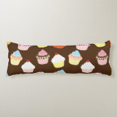 Delicious Decorated Birthday Cupcakes Body Pillow Lichaamskussen (Voorkant)