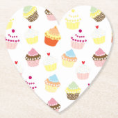 Delicious Decorated Birthday Cupcakes Kartonnen Onderzetters (Voorkant)