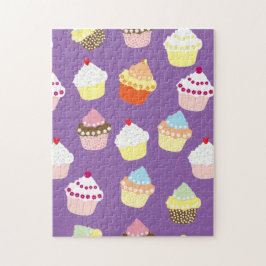 Delicious Decorated Birthday Cupcakes Legpuzzel