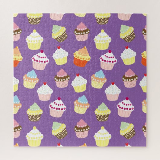Delicious Decorated Birthday Cupcakes Legpuzzel (Verticaal)