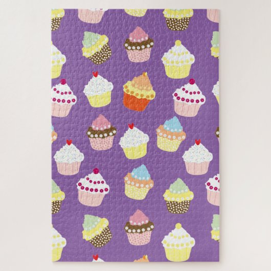 Delicious Decorated Birthday Cupcakes Legpuzzel (Verticaal)