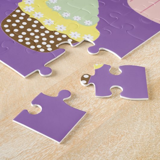 Delicious Decorated Birthday Cupcakes Legpuzzel (Zijkant)