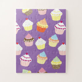 Delicious Decorated Birthday Cupcakes Legpuzzel
