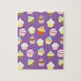 Delicious Decorated Birthday Cupcakes Legpuzzel