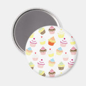 Delicious Decorated Birthday Cupcakes Magneet (Voorkant / Achterkant)