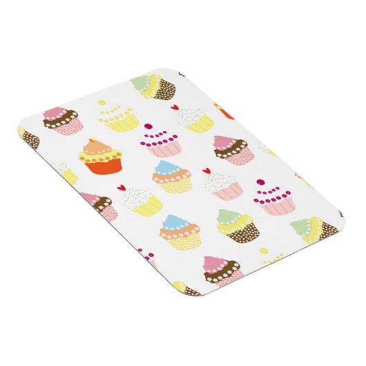 Delicious Decorated Birthday Cupcakes Magneet (Rechterzijde)