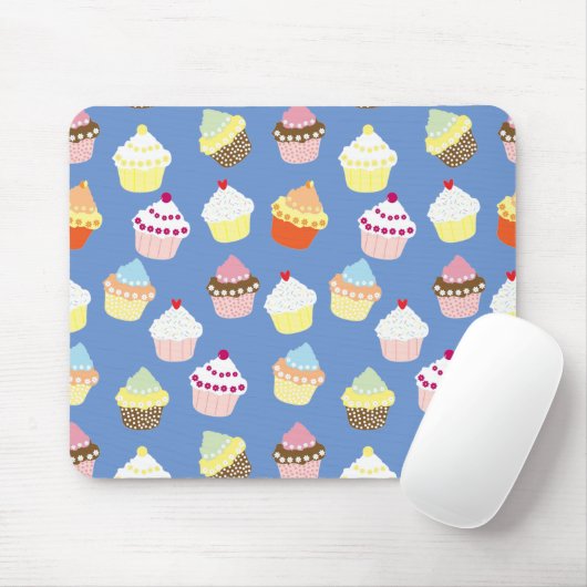 Delicious Decorated Birthday Cupcakes Muismat (Met muis)