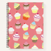 Delicious Decorated Birthday Cupcakes Notitieboek (Voorkant)