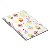 Delicious Decorated Birthday Cupcakes Notitieboek (Rechterzijde)