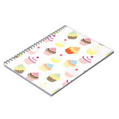 Delicious Decorated Birthday Cupcakes Notitieboek (Linkerzijde)