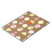 Delicious Decorated Birthday Cupcakes Notitieboek (Linkerzijde)