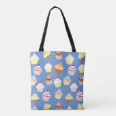 Delicious Decorated Birthday Cupcakes Tote Bag (Achterkant)