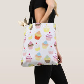 Delicious Decorated Birthday Cupcakes Tote Bag (Dichtbij)