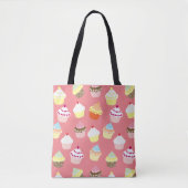 Delicious Decorated Birthday Cupcakes Tote Bag (Voorkant)
