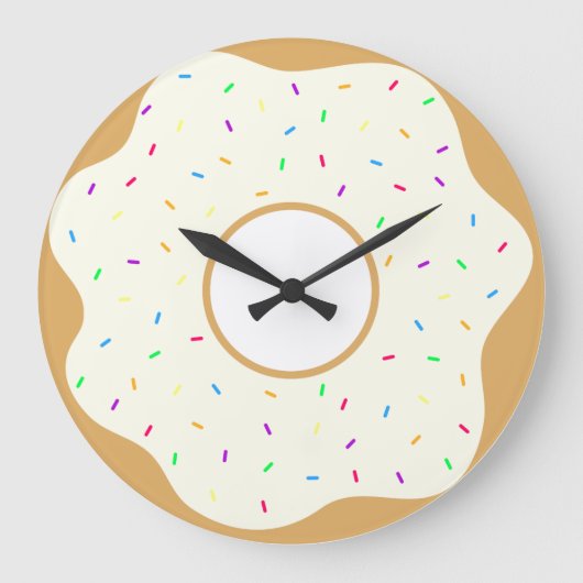 Delicious Donut Grote Klok (Voorkant)