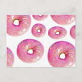 Delicious Donuts. Briefkaart (Voorkant)