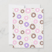 Delicious Donuts Note Card Notitiekaartje (Achterkant)