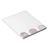 Delicious donuts notebookbank notitieblok (Schuin)