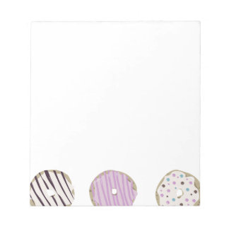 Delicious donuts notebookbank notitieblok