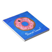 Delicious Donuts Notitieblok (Schuin)