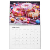 Delicious Donuts & Sweet Flavors 2026 Calendar Kalender (Jan 2027)