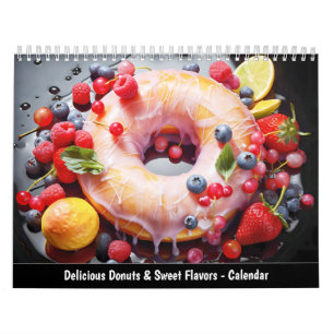 Delicious Donuts & Sweet Flavors Kalender