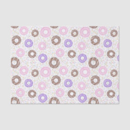 Delicious Donuts Tissue Paper op Wit Tissuepapier